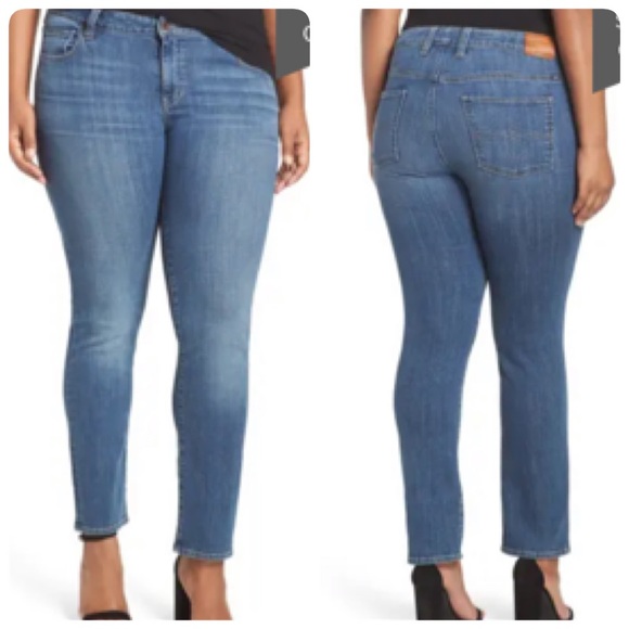 Lucky Brand Ginger Straight Jeans Plus Siz… - Picture 1 of 6